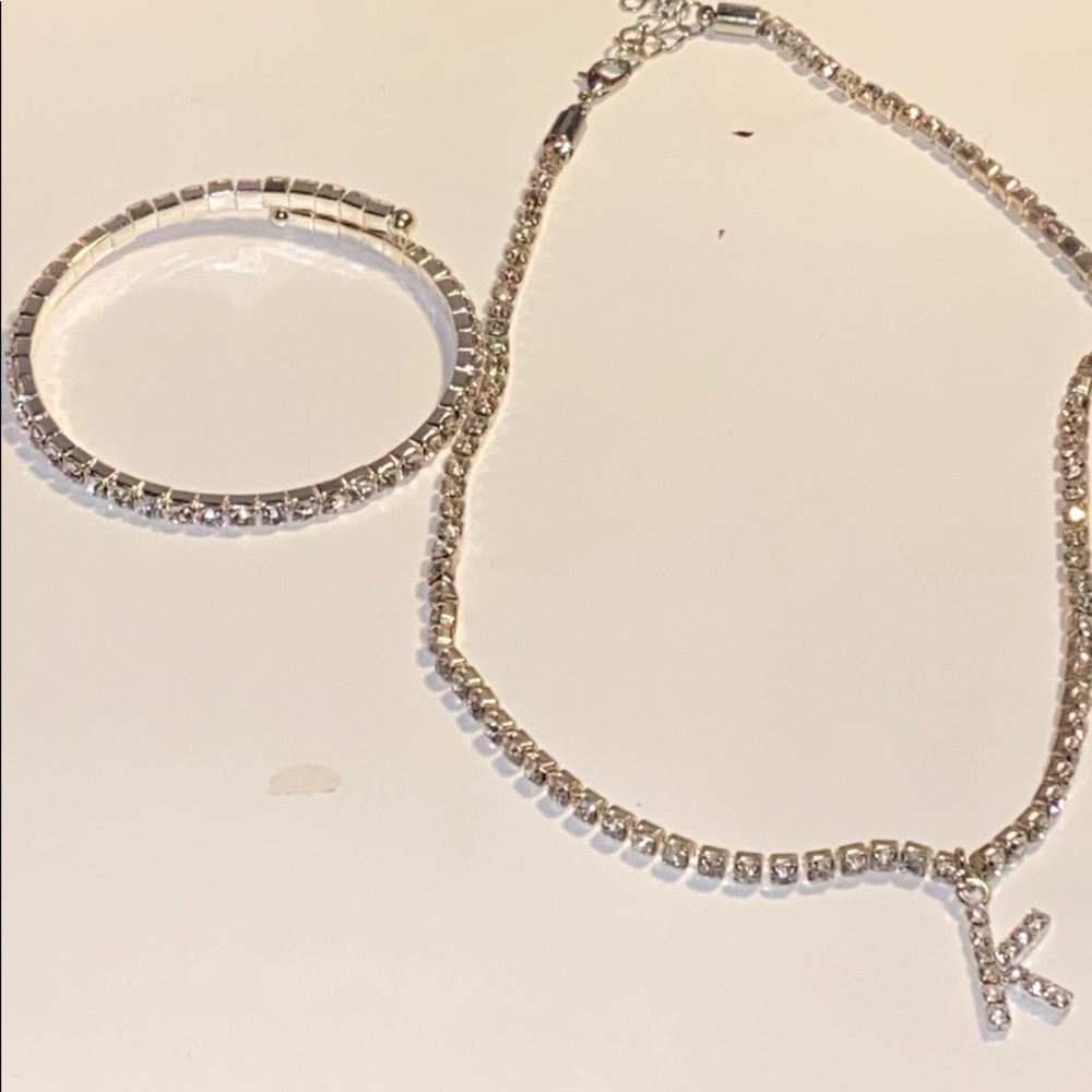 Necklace and Bracelet set.
